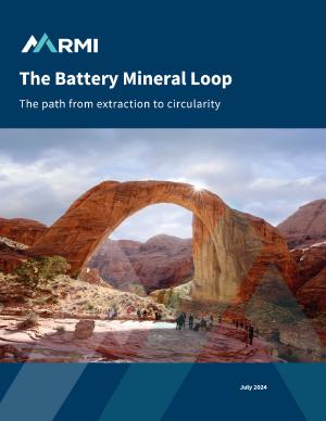 The Battery Mineral Loop / Juli 2024 / Rocky Mountain Institute
