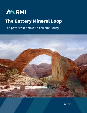 The Battery Mineral Loop / Juli 2024 / Rocky Mountain Institute