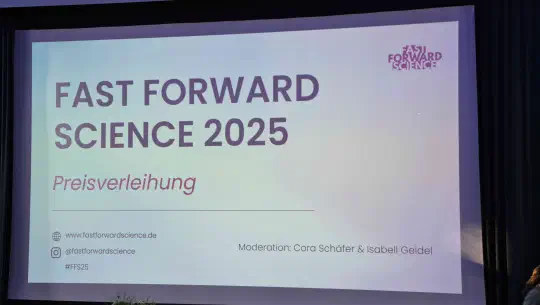 Fastforward Science Award – Sonderpreis Energie