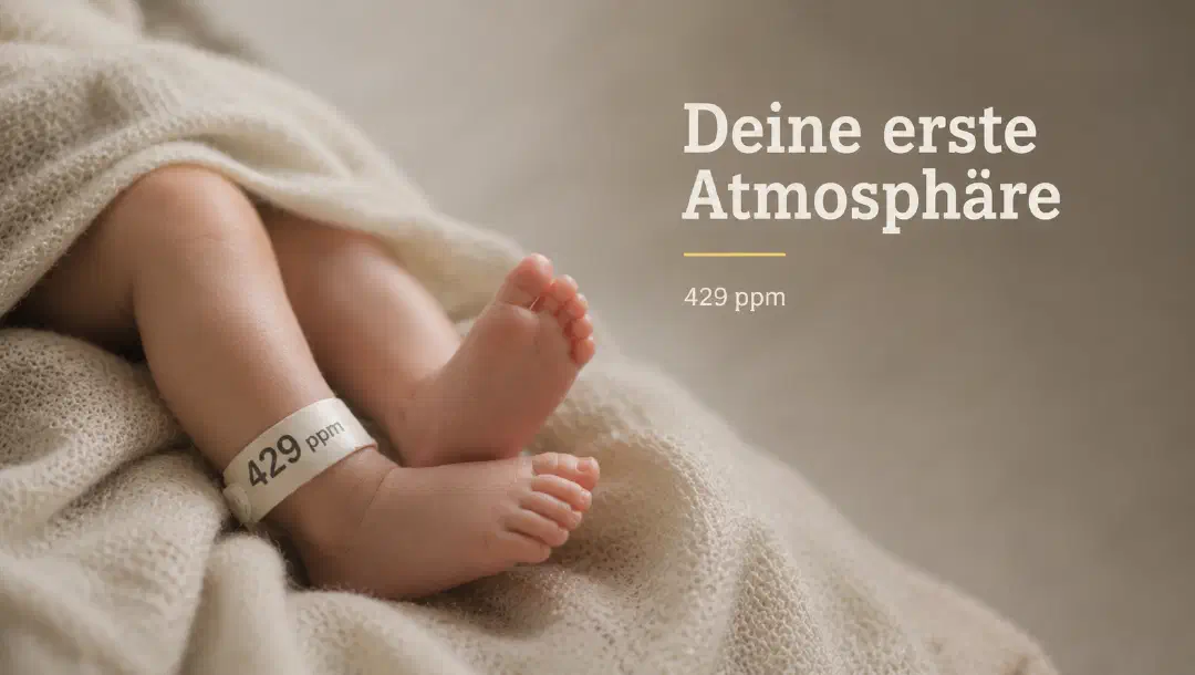 „Born at 429 ppm“ – Willkommen im Anthropozän